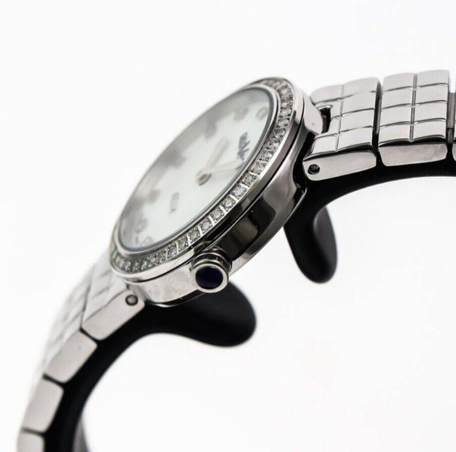 GEOVANI • Swiss Diamond Watch • GOL577-SS-DD-7 • 60 White Diamonds  0.34ct