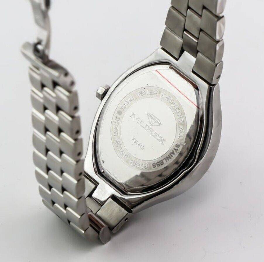 Murex • Swiss Diamond Watch • RSL815-SS-D-8  32 SI White Diamonds .18ct